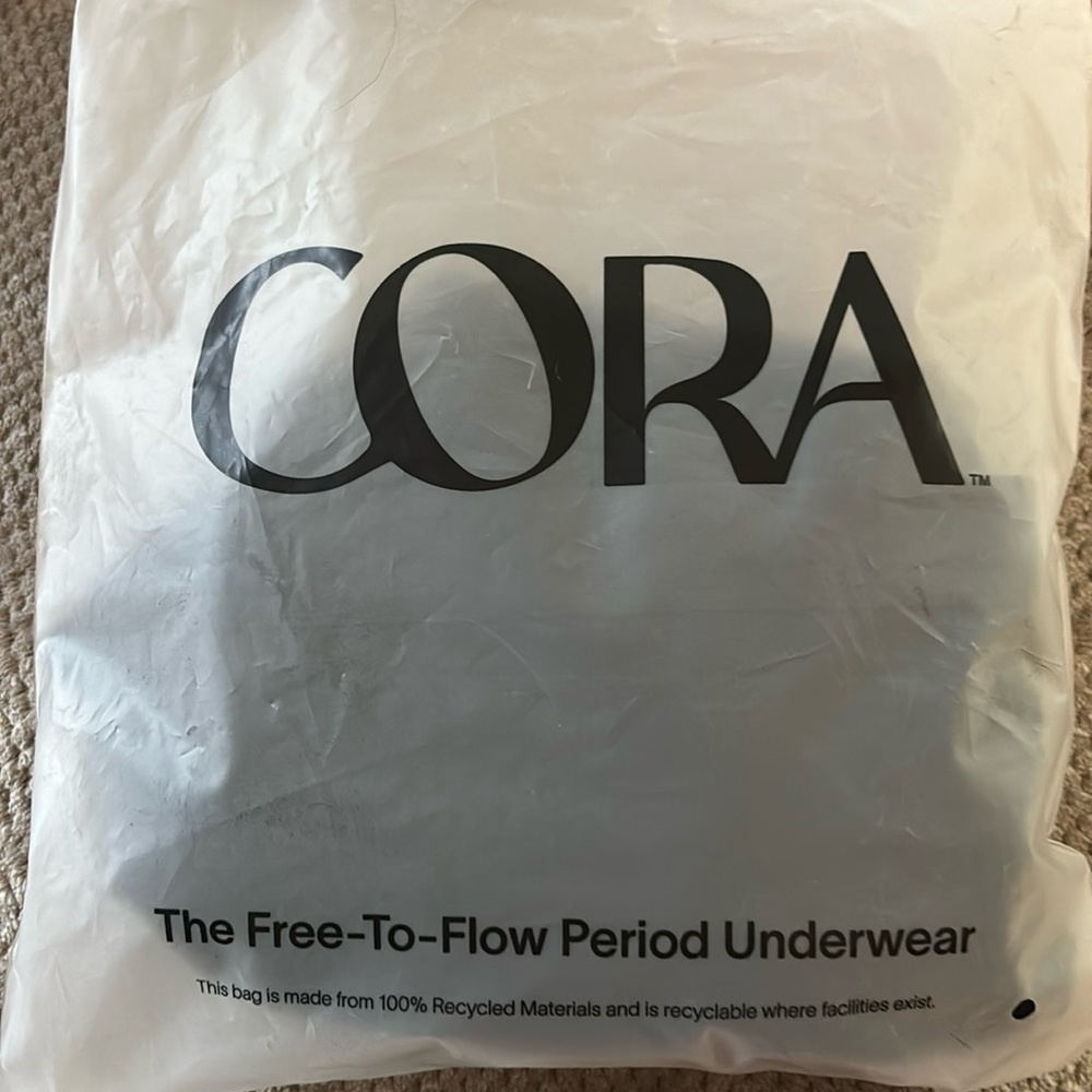 Cora period black underwear